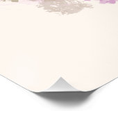 歯と花、超現実的絵画。歯科芸術 ポスター (コーナー)