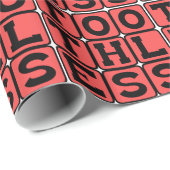 歯なし、噛みのない行動 ラッピングペーパー (ロールコーナー)