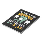 歯に忠実で ノートパッド (回転)