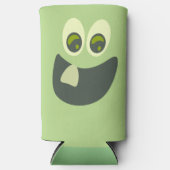 歯のおっちょこちょいのグリおもしろいンノベルティ漫画 スリム缶クーラー (正面)