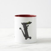 歯のない踊りマグ マグカップ (中央)