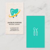 歯のアイコン 名刺 (正面/裏面)