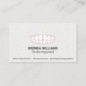 歯のアイコン | 歯科 名刺 (正面)