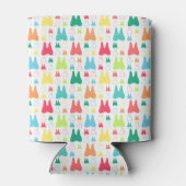 歯のカラフルパターン 缶クーラー (裏面)