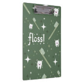 歯のクリップボード，歯科衛生士のためのギフト，歯 クリップボード (右)