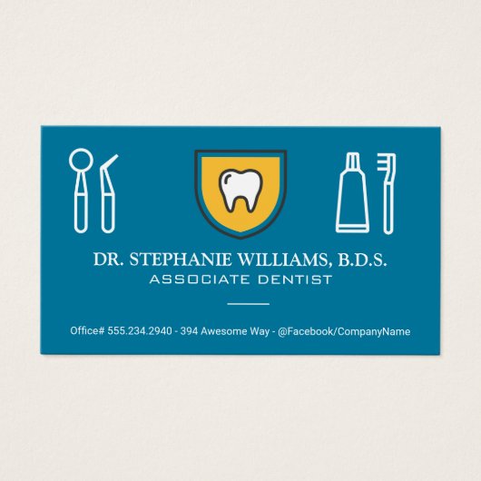 歯のシールドロゴ |歯科 (正面)