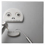 歯のトリートメントを取る骨格 タイル<br><div class="desc">AssetID: 113198400 / {Yagi Studio} /歯のトリートメントを取るスケルトン</div>