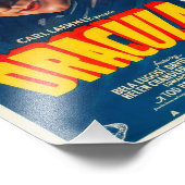 歯のドラキュラの冷えクラシックる フォトプリント (角)