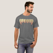 歯のハロウィーンの友人 Tシャツ (正面フル)