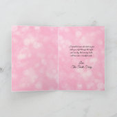 歯のパーソナライズされた妖精カード カード (内部)