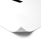 歯のフルーティおもしろいフルーツパン ポスター (角)