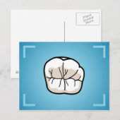 歯のポストカード ポストカード (正面/裏面)