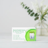 歯のモダンロゴミントアポイントメント事業 予約カード (スタンド正面)