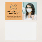 歯のロゴ |歯医者 (正面&裏面)