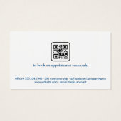 歯のロゴ |歯科プロフェッショナル | Qrコード (裏面)