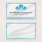 歯のロゴ |歯科 (正面&裏面)