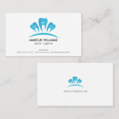 歯のロゴ |歯科 名刺 (正面/裏面)