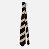 歯のワニか階段を上る ネクタイ (正面)