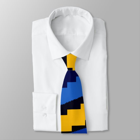 歯のワニか階段を上る ネクタイ (タイ)