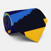 歯のワニか階段を上る ネクタイ (ロール)