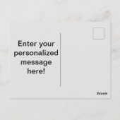 歯の健康に優しい笑顔 ポストカード (裏面)