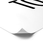 歯の卵おもしろい歯の歯の痛みパン ポスター (角)