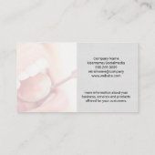 歯の口元検査 名刺 (裏面)