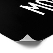 歯の太陽系 面白い歯科 天文学 パン ダークBG ポスター (角)