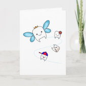 歯の妖精おめでとうカード カード (正面)