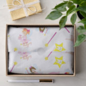 歯の妖精かわいらし魔法の杖白い歯 薄葉紙 (ギフト)