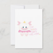 歯の妖精がここにいた サンキューカード (正面)