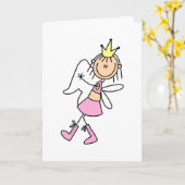 歯の妖精と手の完全なカード カード (黄色い花)