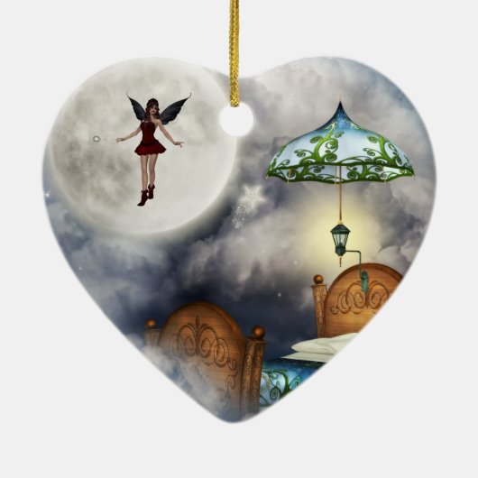 歯の妖精のオーナメント セラミックオーナメント (裏面)
