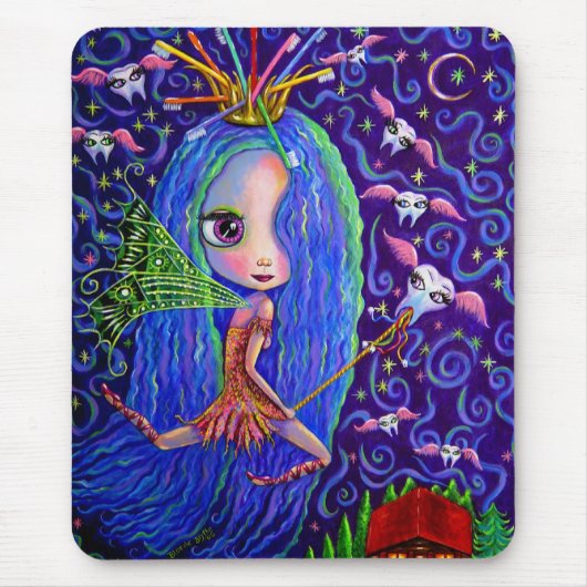 歯の妖精のマウスパッド マウスパッド (正面)