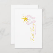 歯の妖精の信者のサンキューカード サンキューカード (正面/裏面)