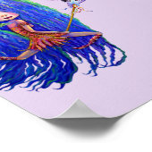 歯の妖精の初訪問がキュートなビッグアイ人形 ポスター (角)