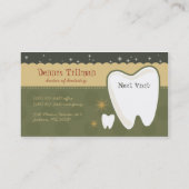 歯の妖精の名刺 名刺 (裏面)