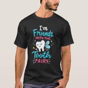 歯の妖精の小児歯科医師歯科補助医 Tシャツ