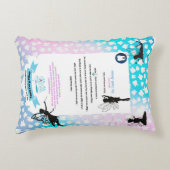 歯の妖精の枕 アクセントクッション (正面)