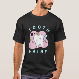 歯の妖精の歯医者のかわいい歯 Tシャツ