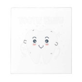 歯の妖精の歯歯歯歯歯歯歯歯歯歯歯歯かわいいハロウィーン.pn ノートパッド (正面)