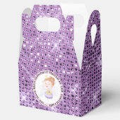 歯の妖精の王女の公式訪問かわいいきらめく フェイバーボックス (オープン)