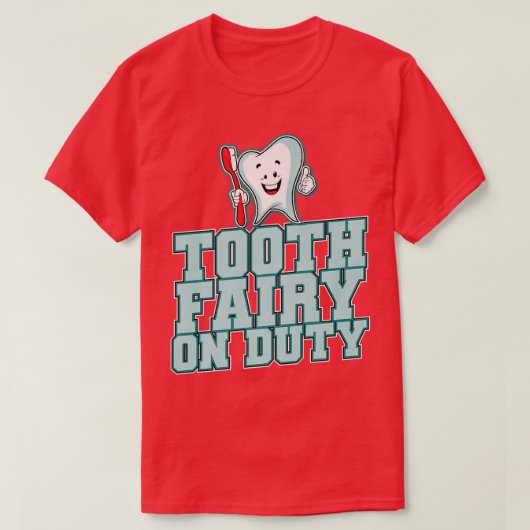 歯の妖精の義務 Tシャツ (デザイン正面)