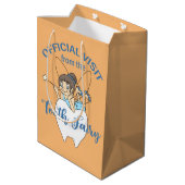 歯の妖精の訪問 ミディアムペーパーバッグ (裏面アングル)