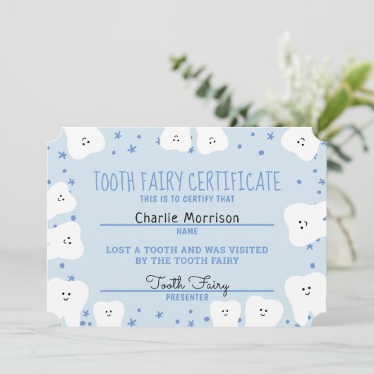 歯の妖精の資格取得者3 招待状 (スタンド正面)