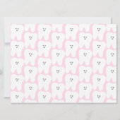 歯の妖精の資格取得者 招待状 (裏面)