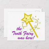 歯の妖精はここにいた ポストカード (正面/裏面)