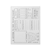 歯の妖精への手紙 ノートパッド (回転)