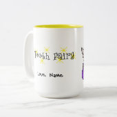 歯の妖精カスタマイズのマグ! ツートーンマグカップ (正面左)