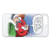 歯の妖精サンタおもしろいクリスマス漫画 Case-Mate iPhoneケース (裏面(横))